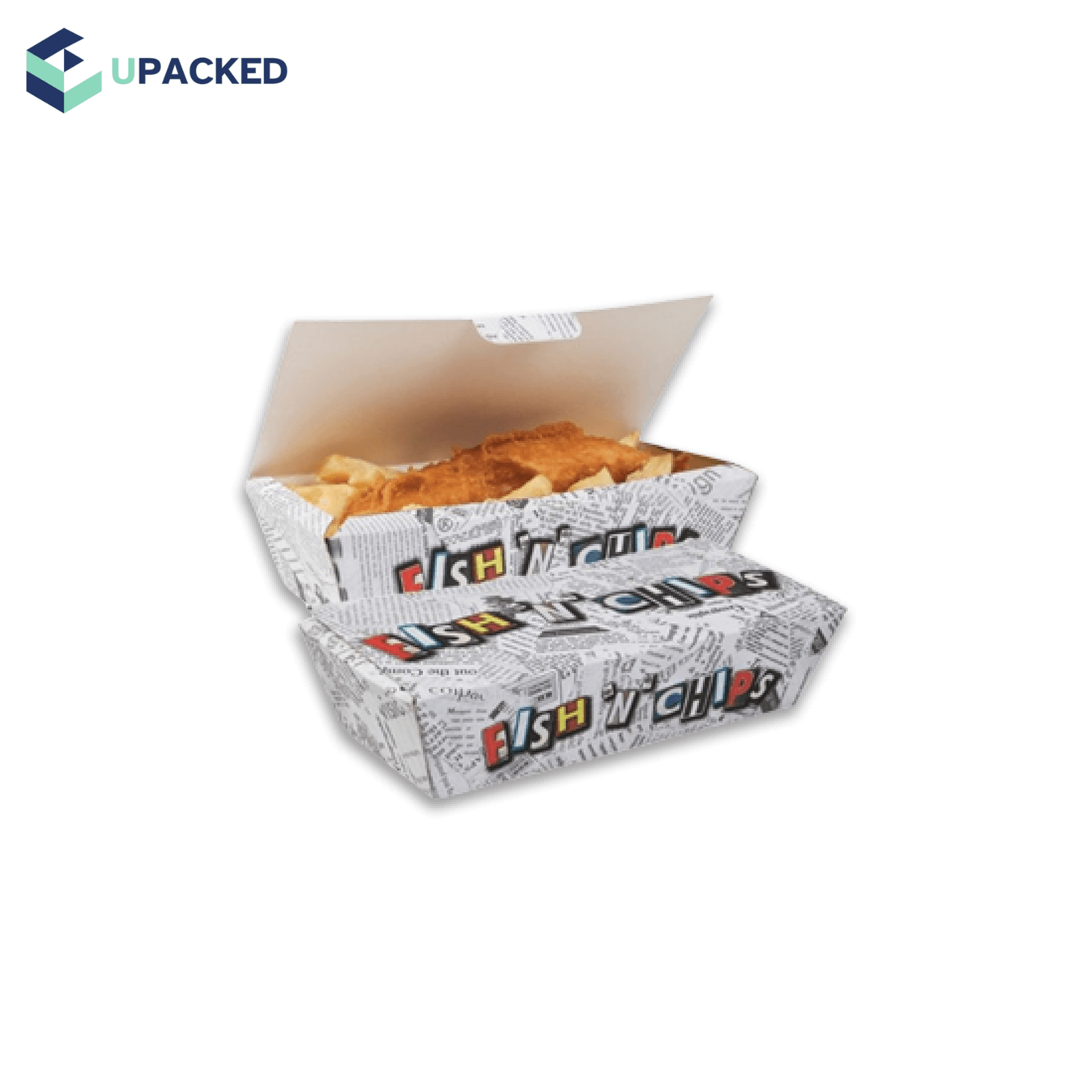 Custom Fish And Chips Boxes