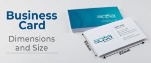 Business Card Dimensions and Size Guide