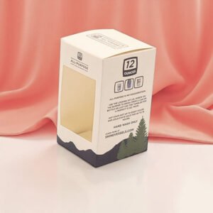 Cardboard window boxes with lids