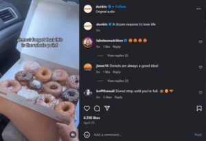 Dunkin PR Package