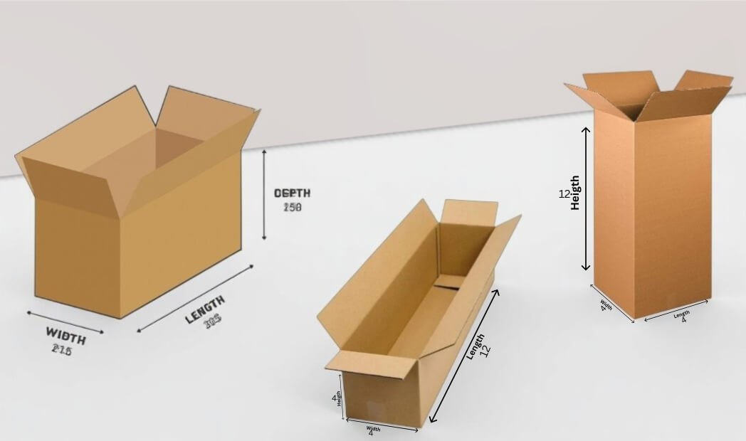 Steps for Measuring a Box with a Tape