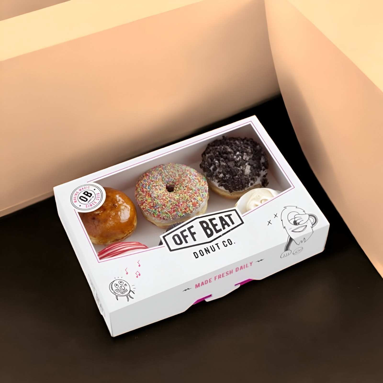 printed donut boxes