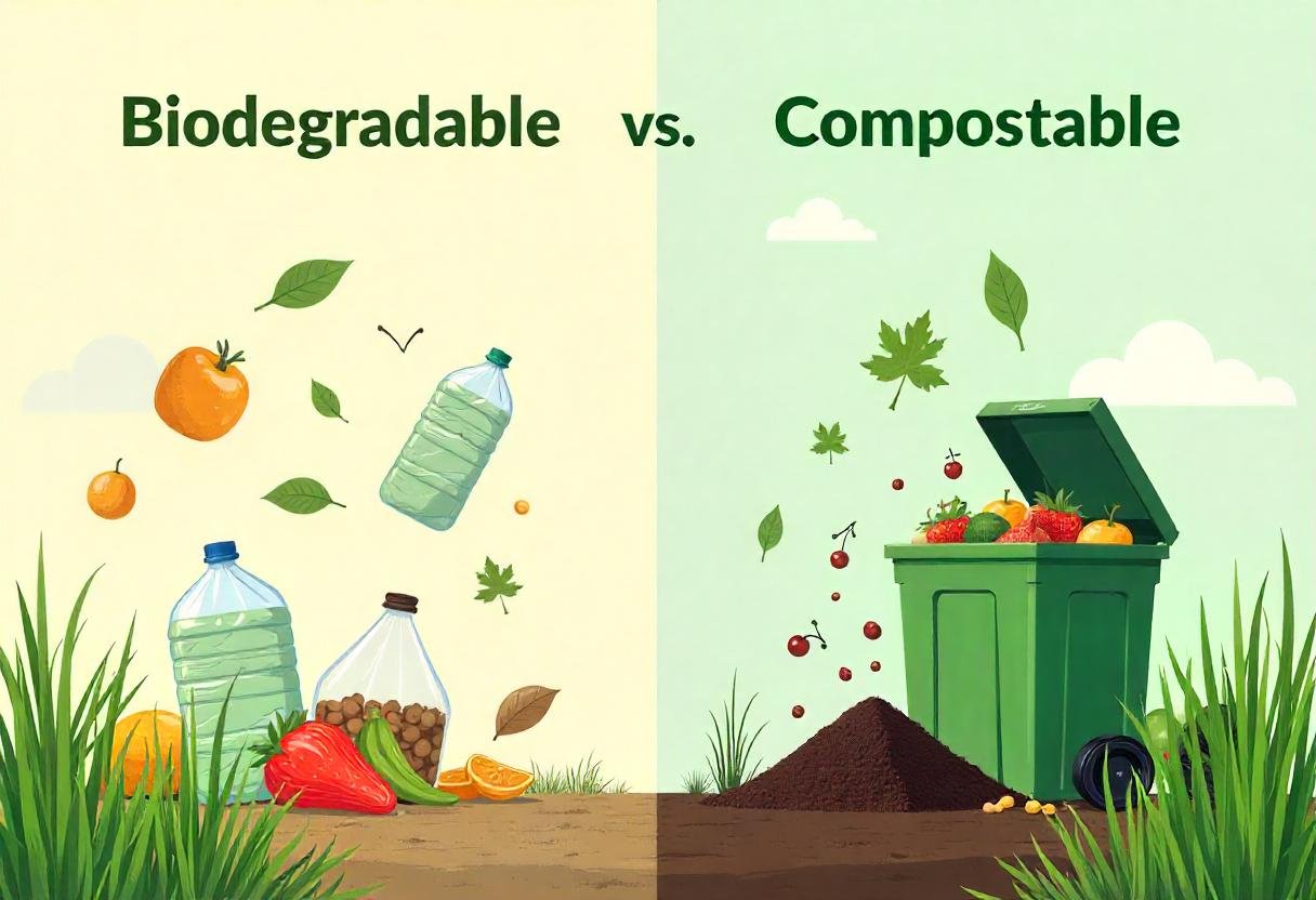 Biodegradable Vs Compostable