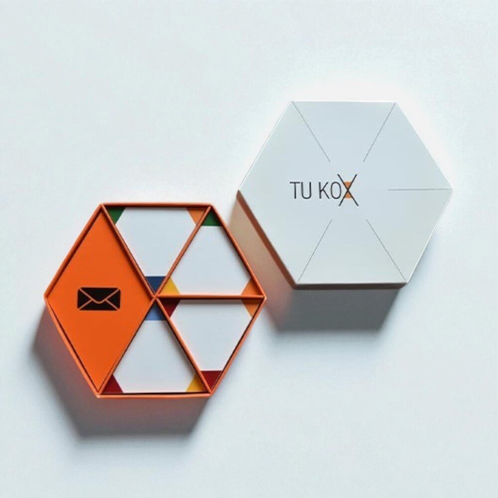 Custom Hexagon Rigid Boxes