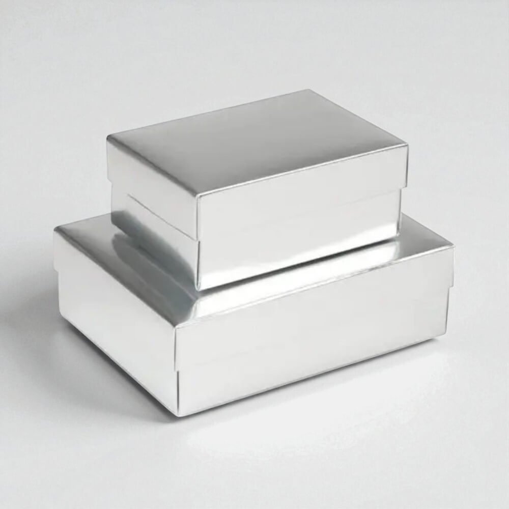 Customized Silver Foil Boxes