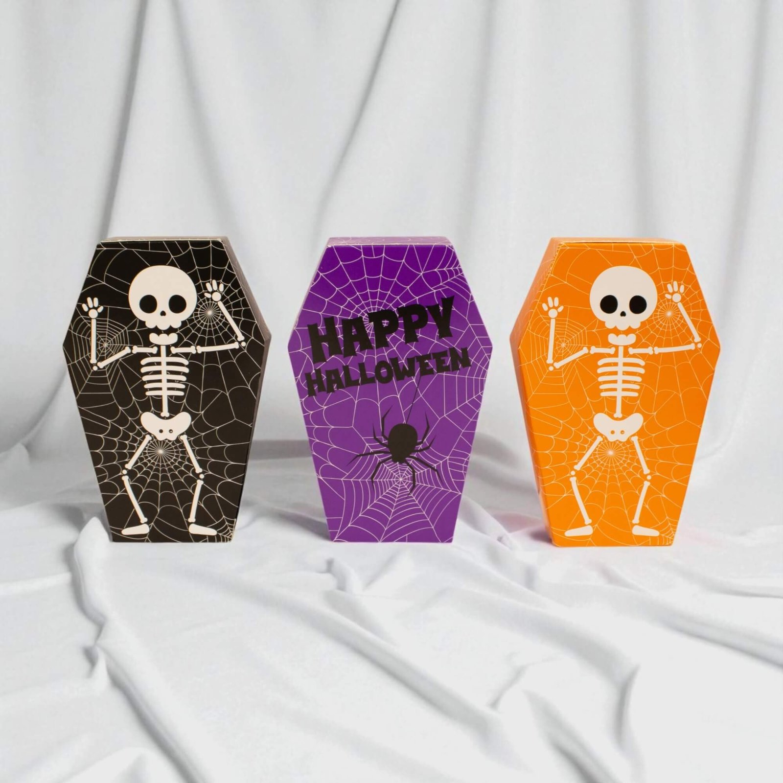 coffin shaped boxes