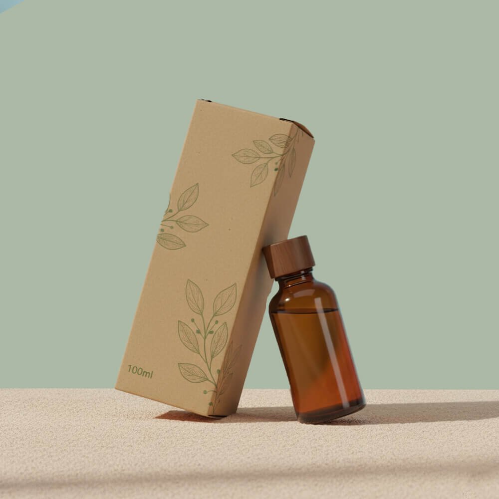 Custom 100ml Bottle Boxes