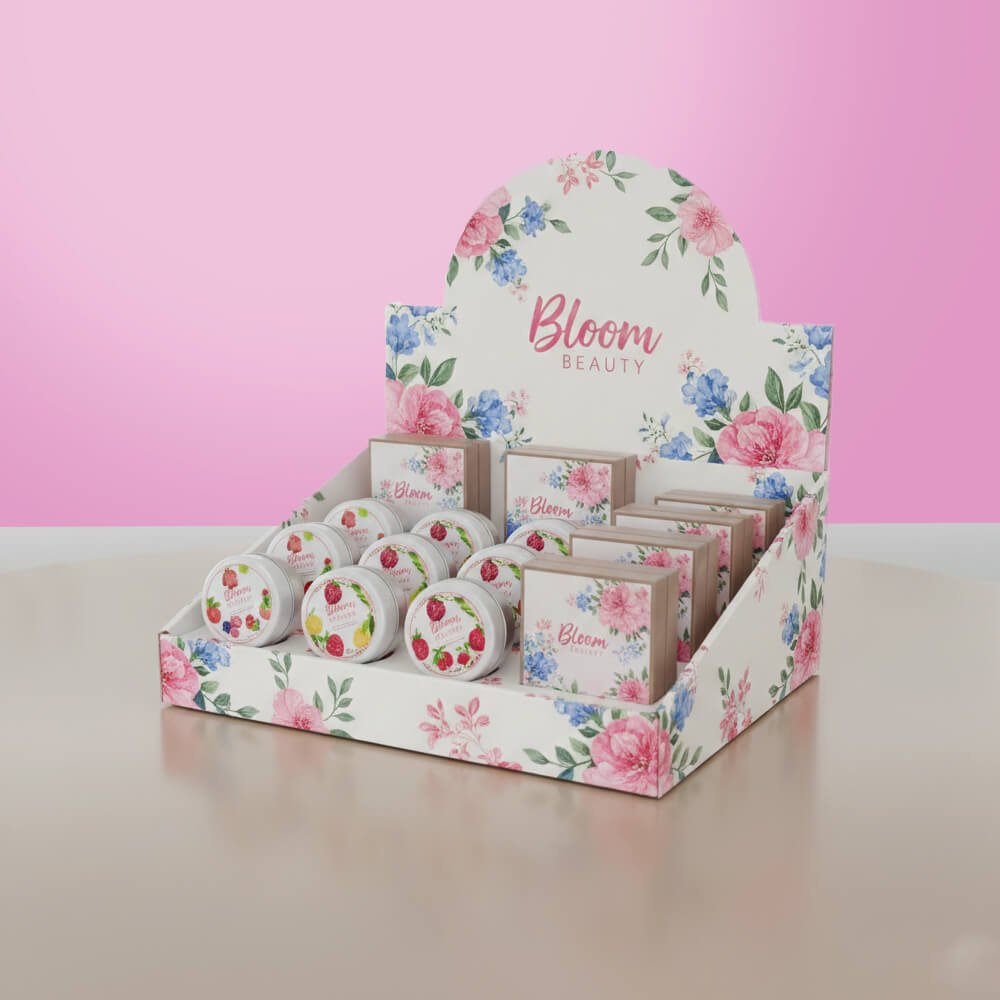 Custom Cosmetic Display Boxes Wholesale