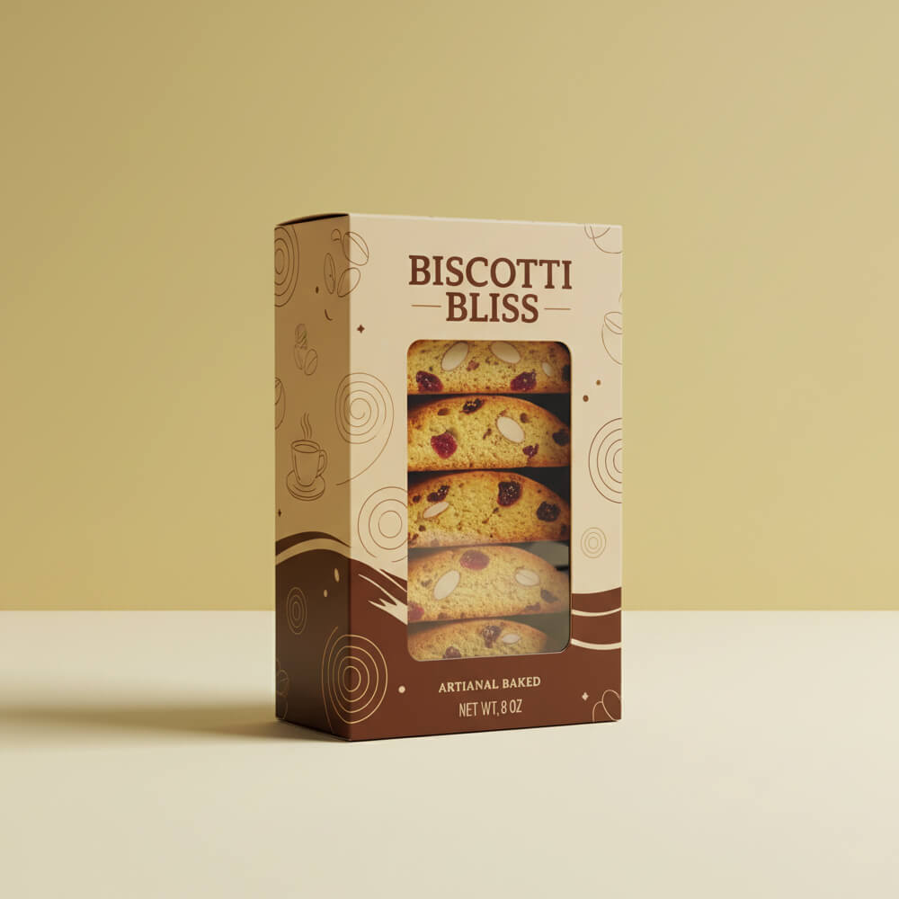 custom biscotti packaging boxes
