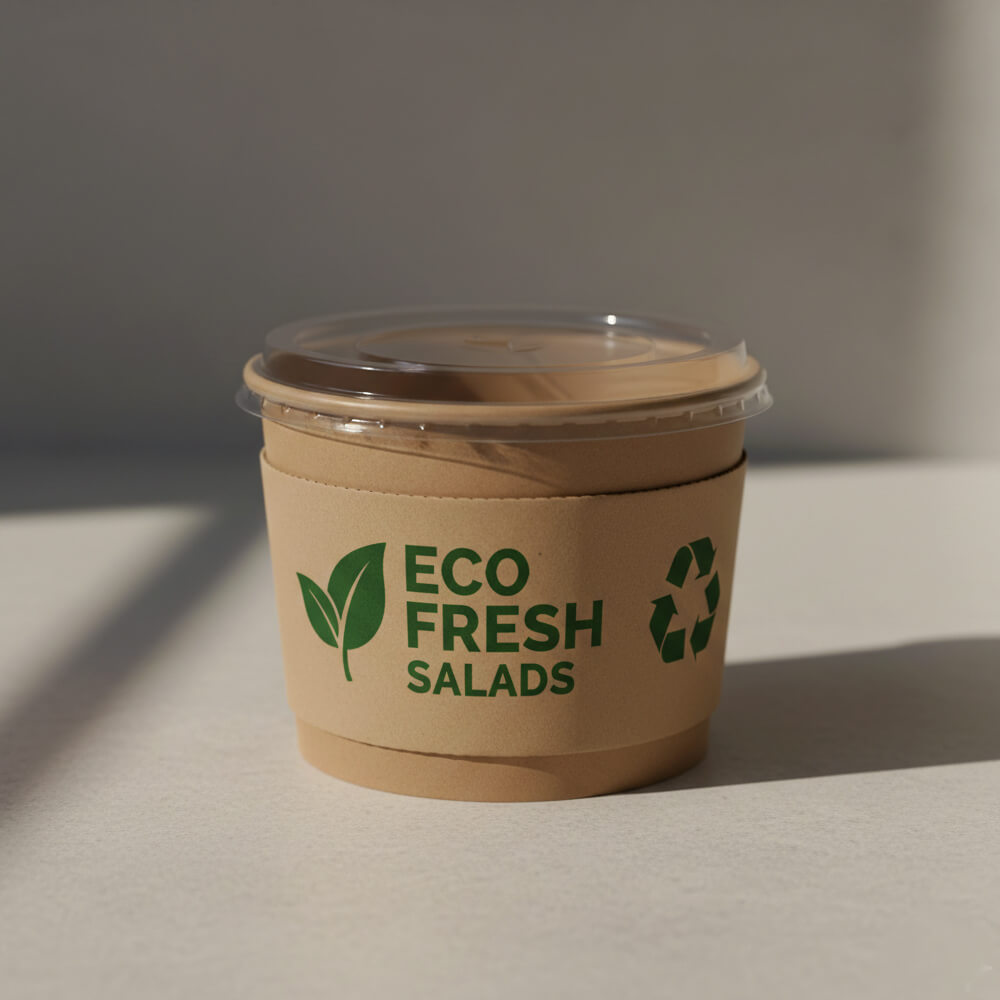 custom bowl sleeve packaging