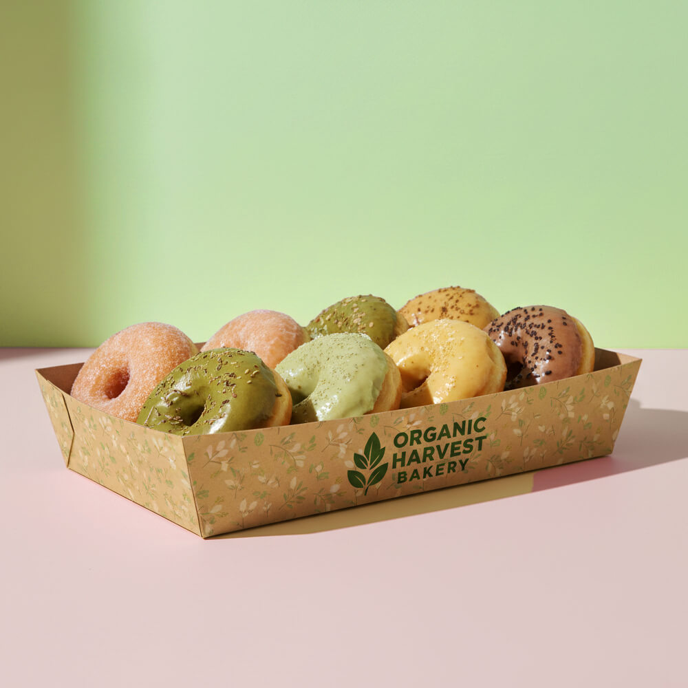 custom donut trays bulk