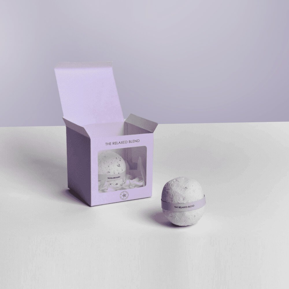 printed bath bomb boxes with logo