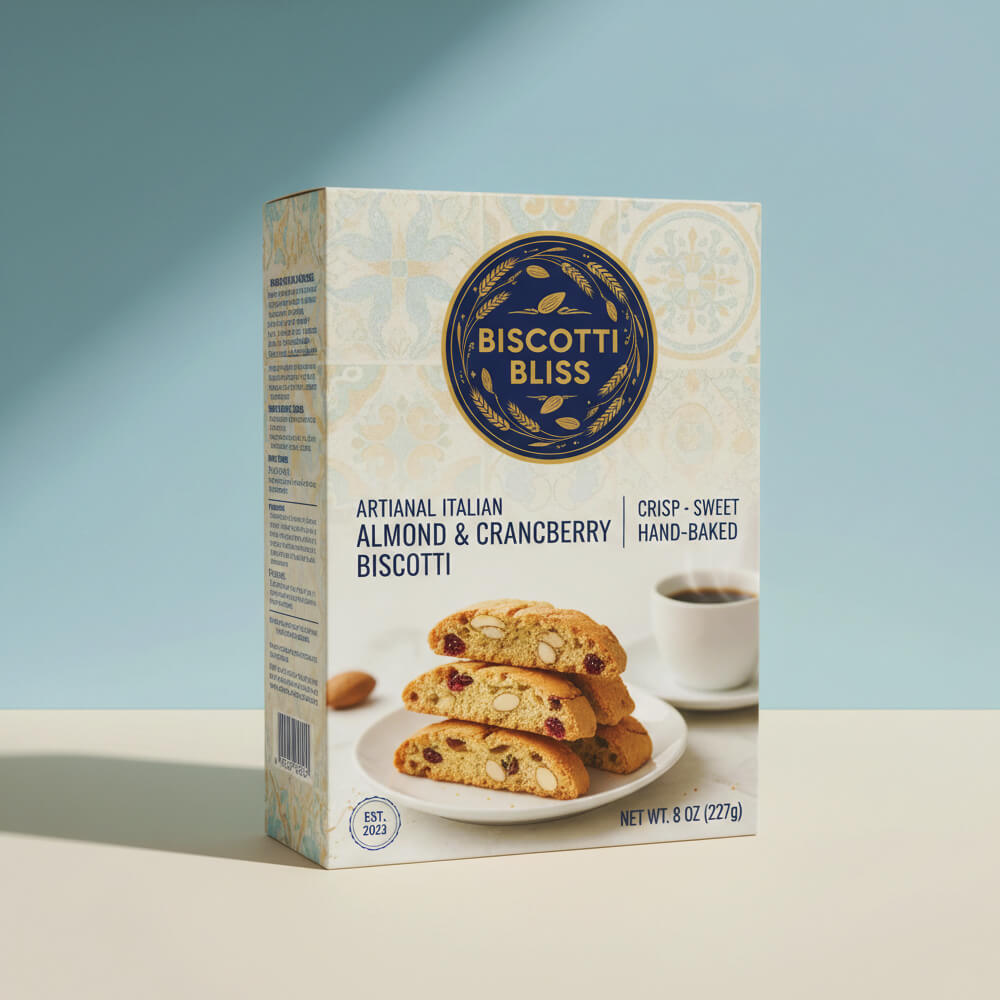 printed biscotti boxes
