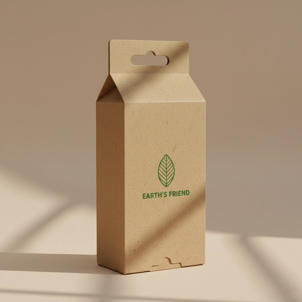 printed panel hanger snap lock bottom boxes