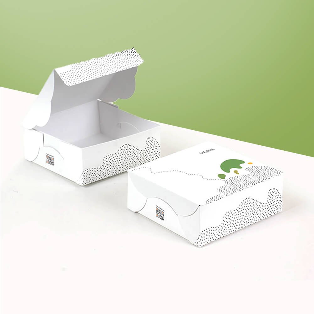 printed self lock cake boxes