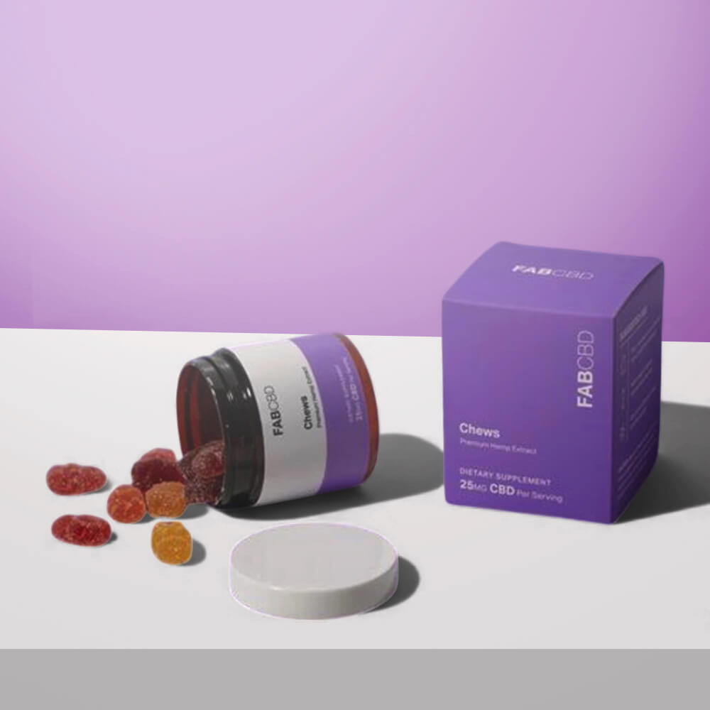 Custom CBD Gummies Boxes