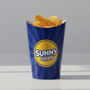 custom chip cups