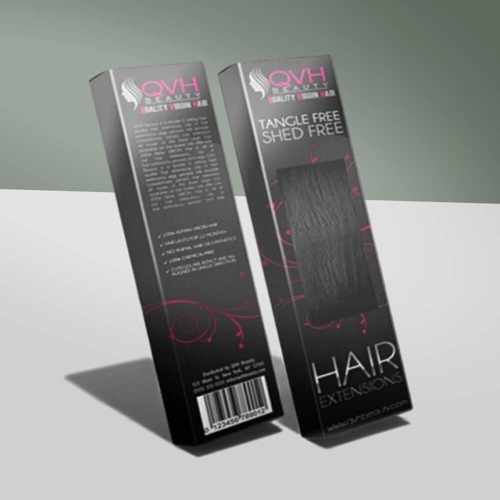 custom hair extension boxes wholesale