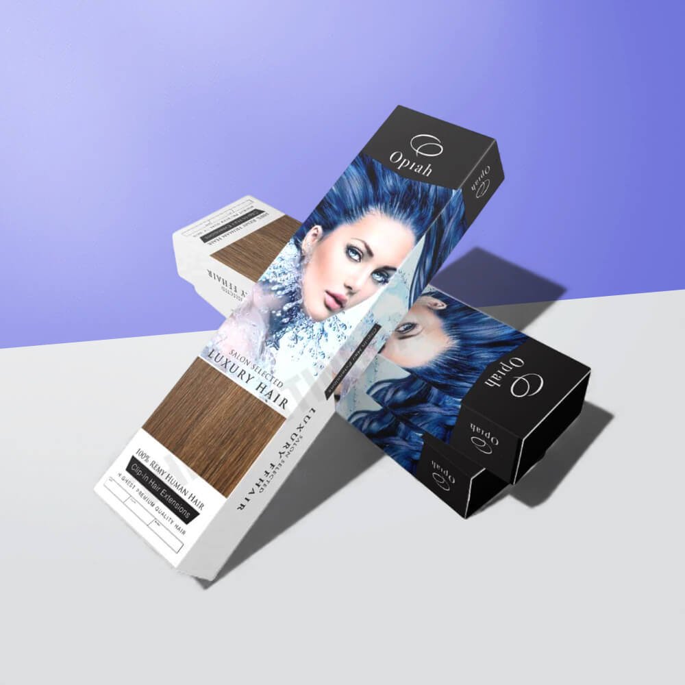 Custom Hair Extension Boxes