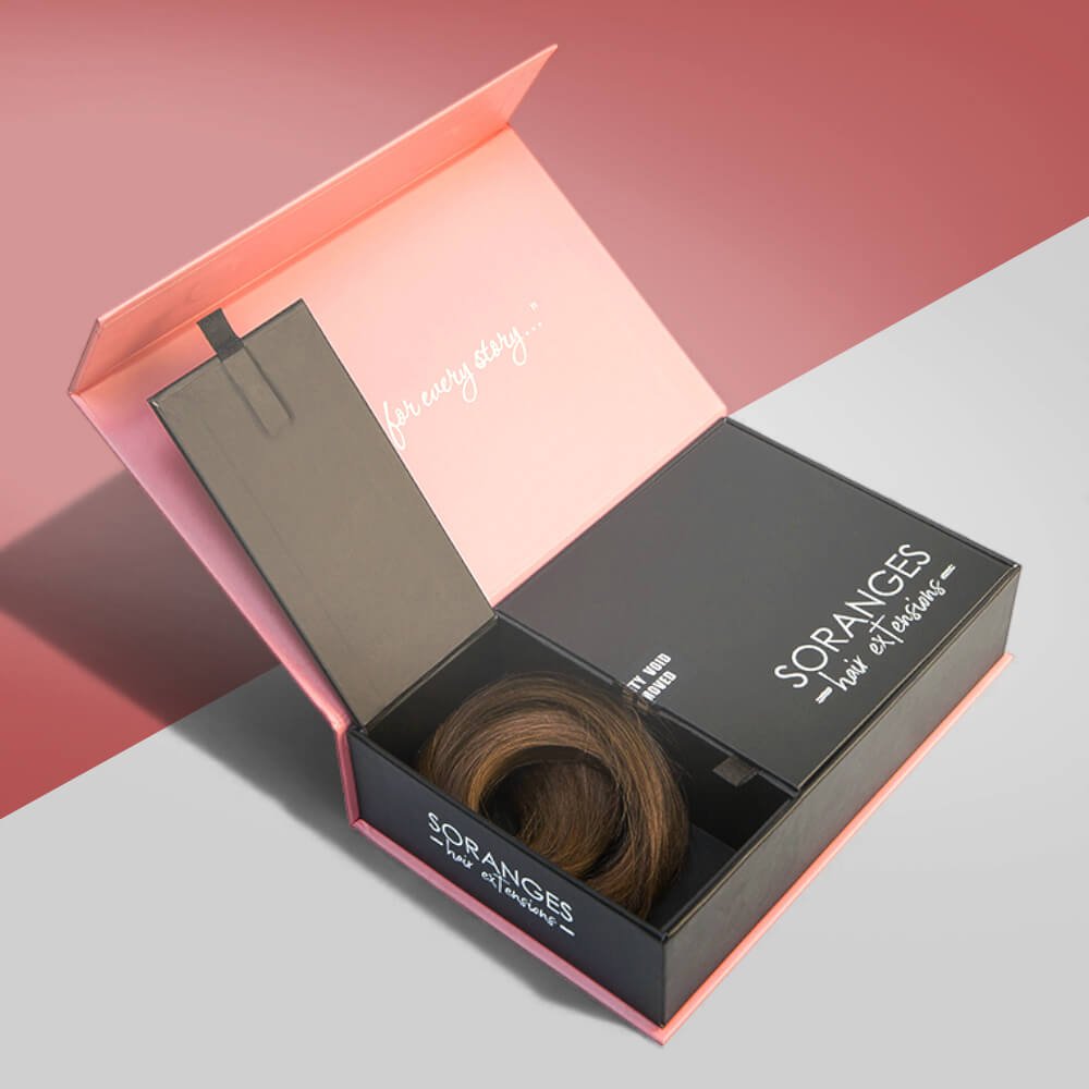 custom wig hair boxes wholesale