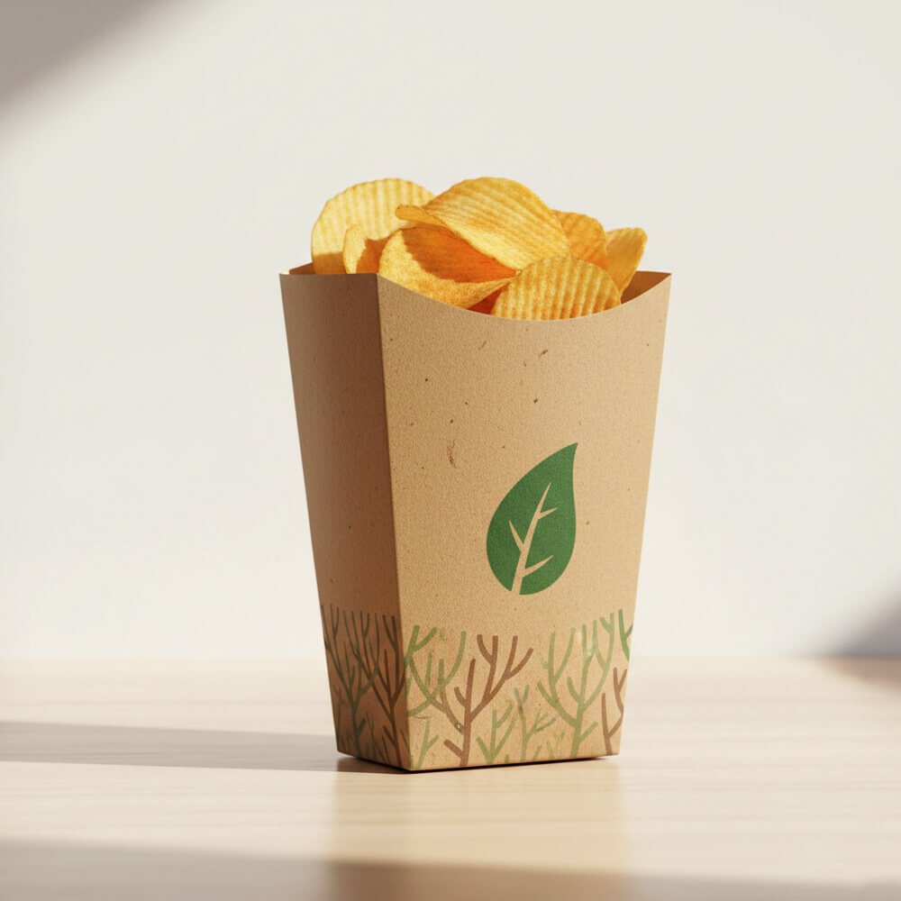 printed chip cups