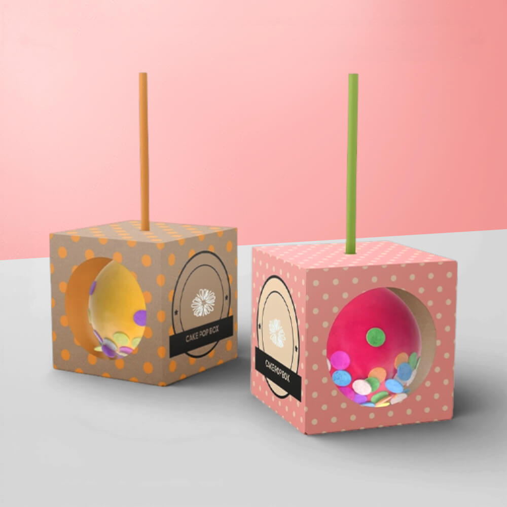 custom cake pop boxes wholesale