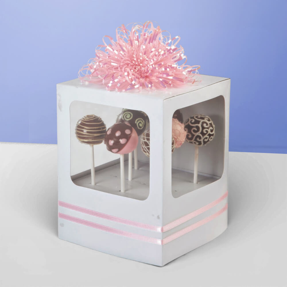 custom cake pop boxes
