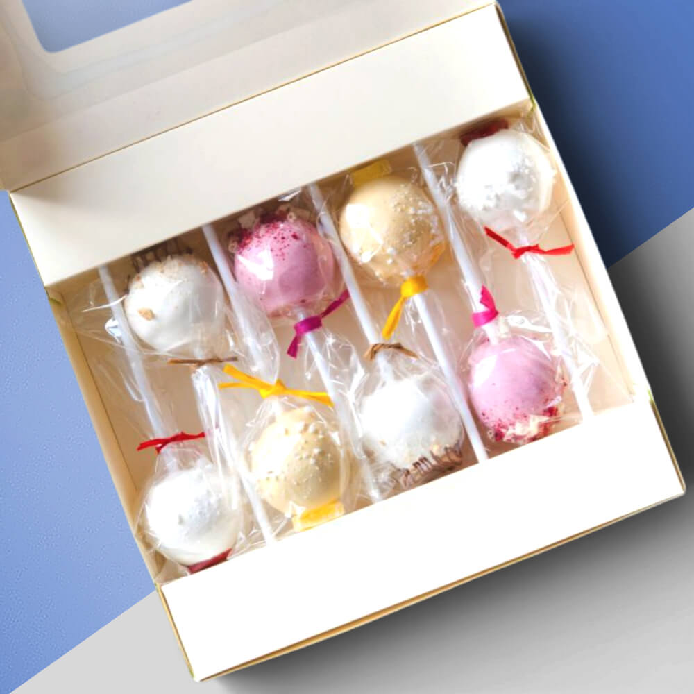 customized cake pop boxes