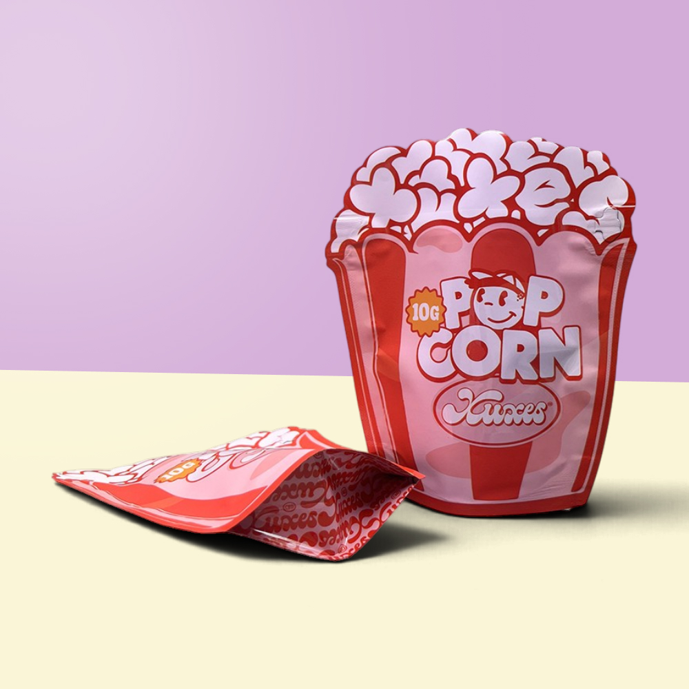 Custom Die Cut Mylar Bags