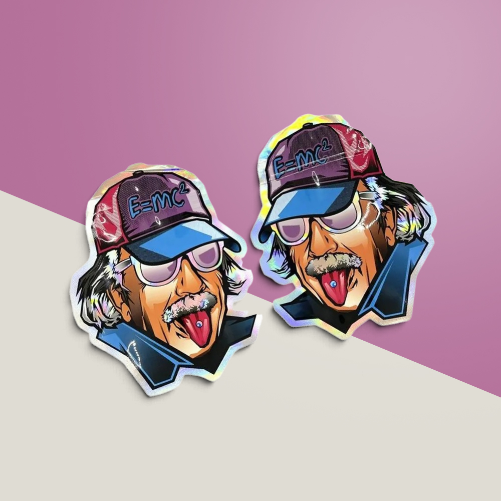 Custom Die Cut Mylar Bags
