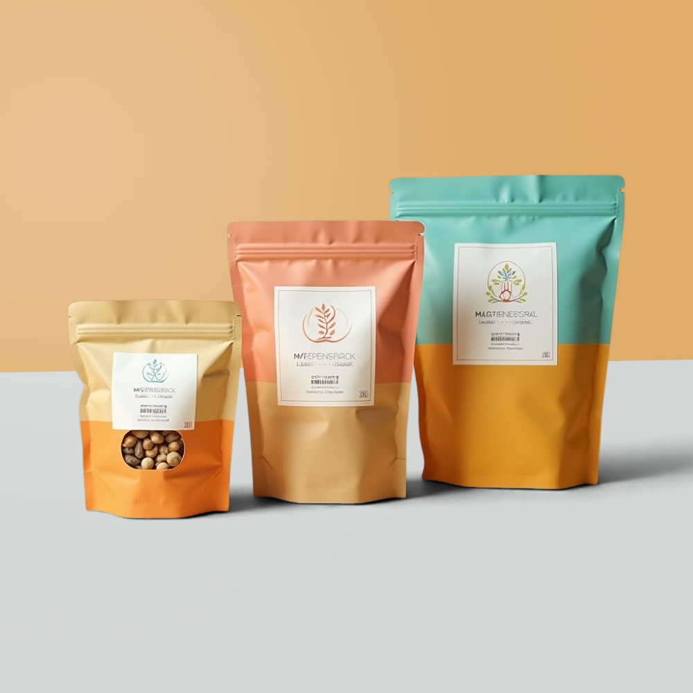 Custom Kraft Mylar Bags