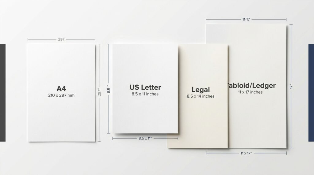 Printer Paper Dimensions: Standard USA Sizes