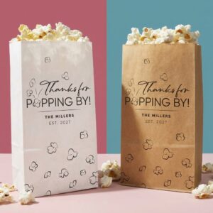 Custom Popcorn Bags